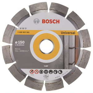 Диск алмазный 150 х 22.2 мм Expert for Universal BOSCH 2608602566