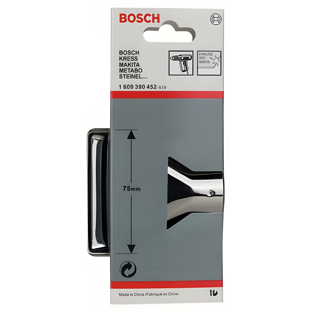 Сопло стеклозащитное 75 мм BOSCH 1609390452