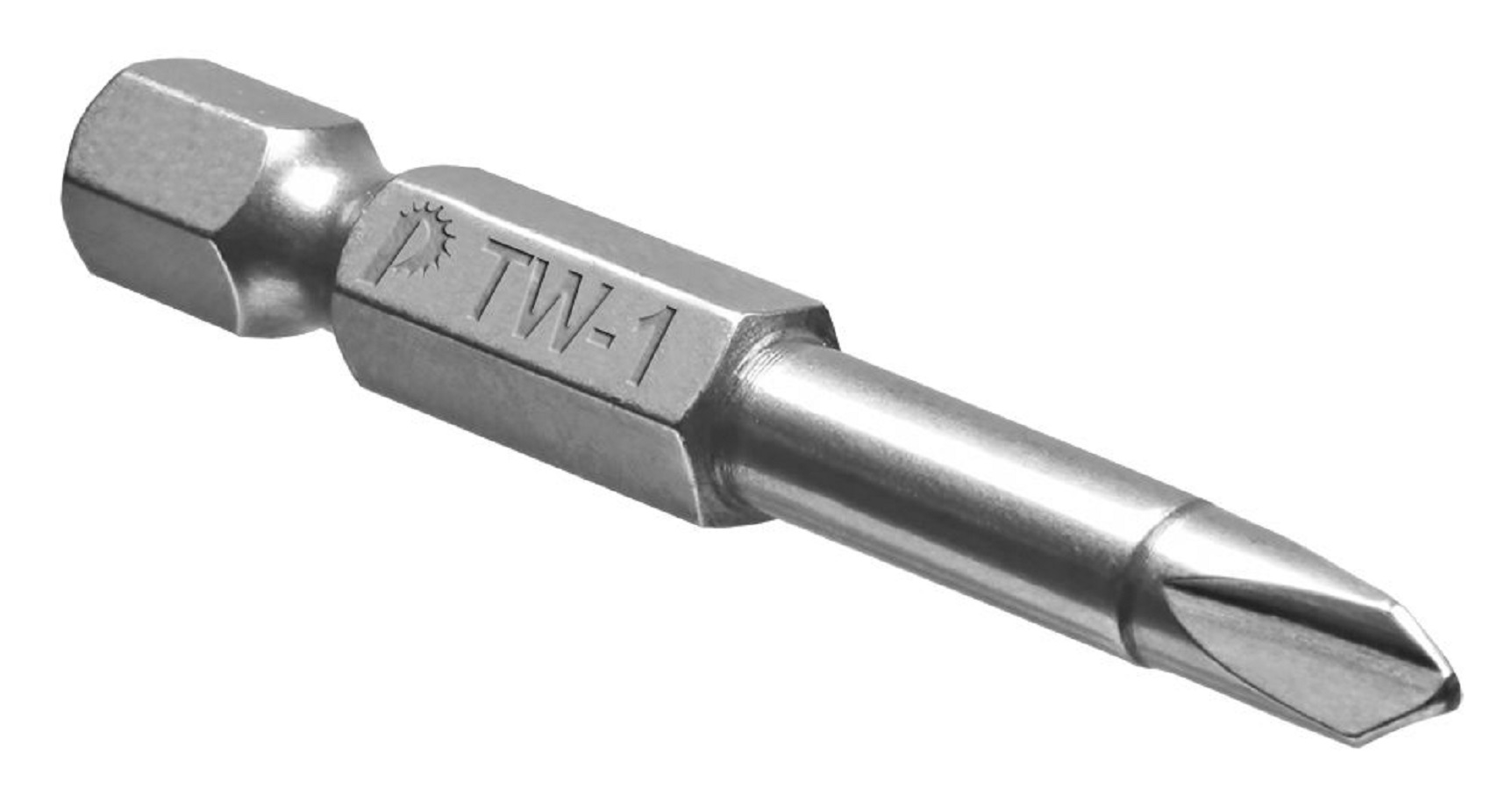 Бита отверточная TW 1 х 50 мм, 2 х 50 мм (2 шт.) "Профи" ПРАКТИКА 918-696