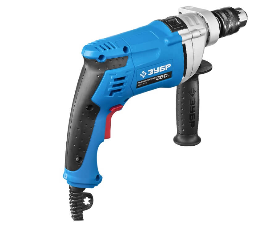 Дрель ударная ЗУБР ЗДУ-850 ЭРММ2