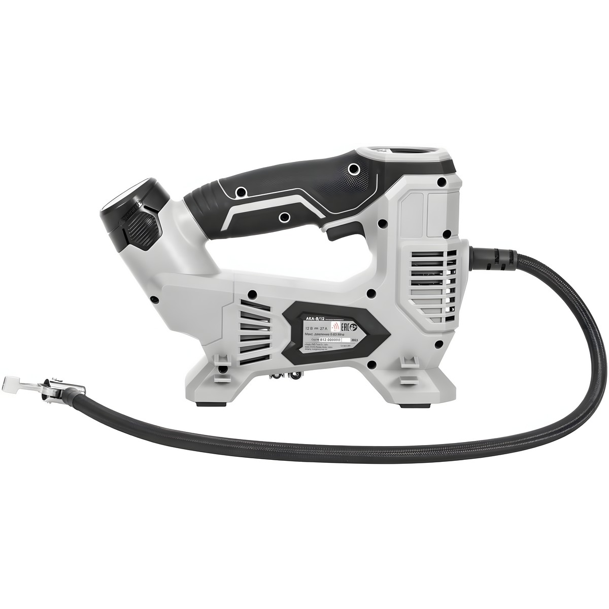 Компрессор аккумуляторный ИНТЕРСКОЛ АКА-8/12М (Li-Ion, 2 акк.*2,0 Ач)