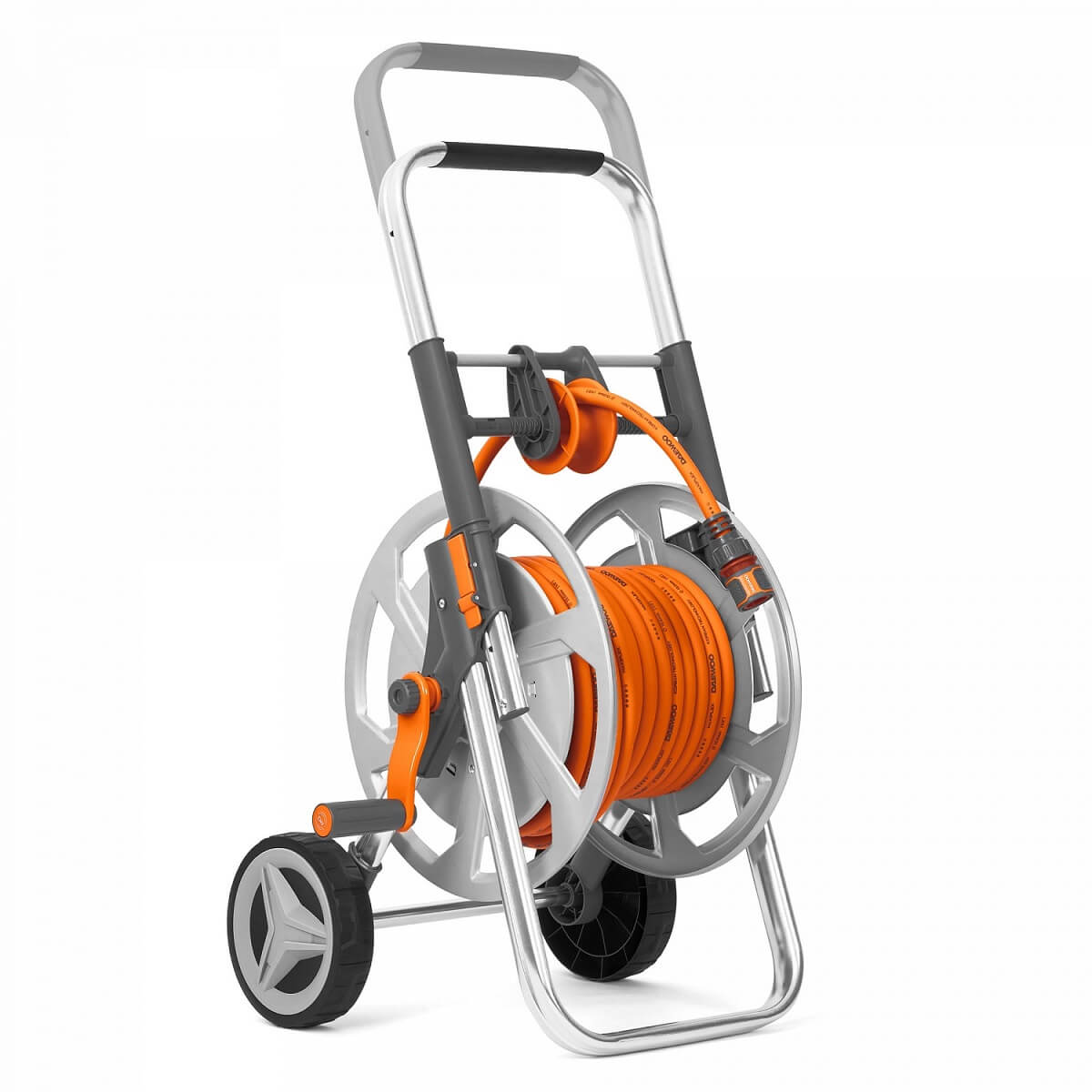 Тележка металлическая с шлангом 20 м и набором для полива DWR 2121 DAEWOO