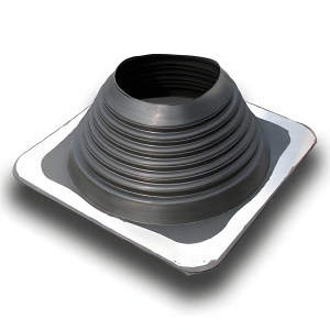 Уплотнитель дымохода кровельный (№8 сил. 178-330 серебро)