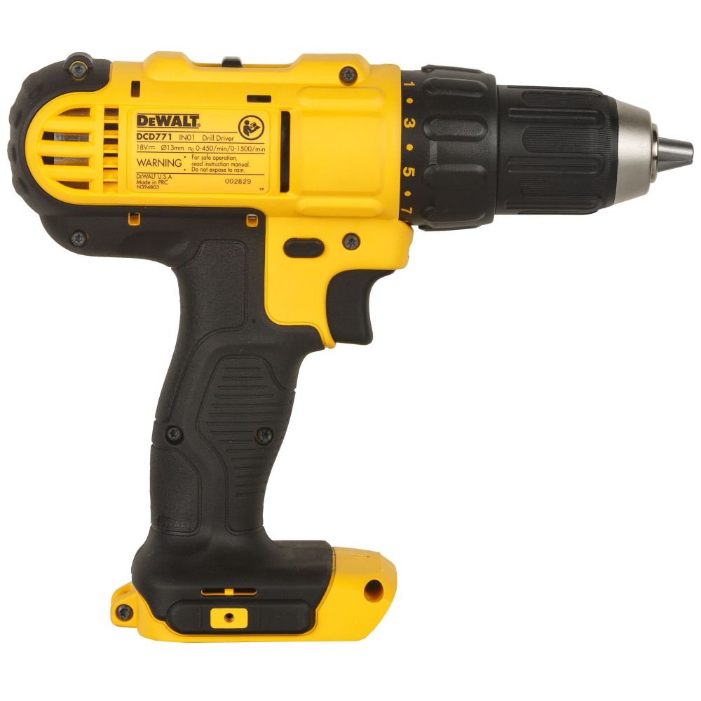 Дрель аккумуляторная DEWALT DCD771D2-QW