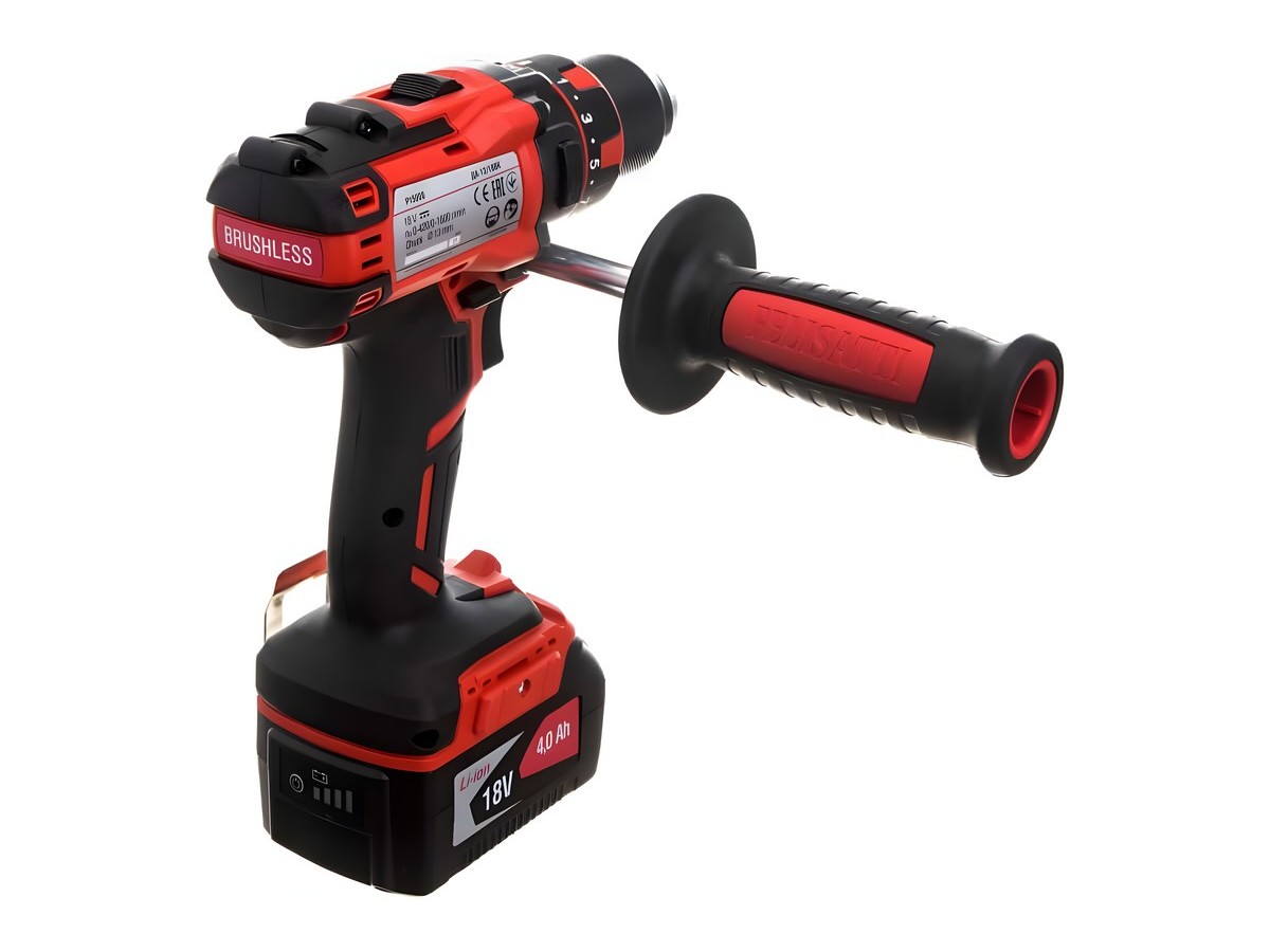 Дрель аккумуляторная FELISATTI ДА-13/18ВК (18В, 75Нм, 1*4а/ч, бесщет.)