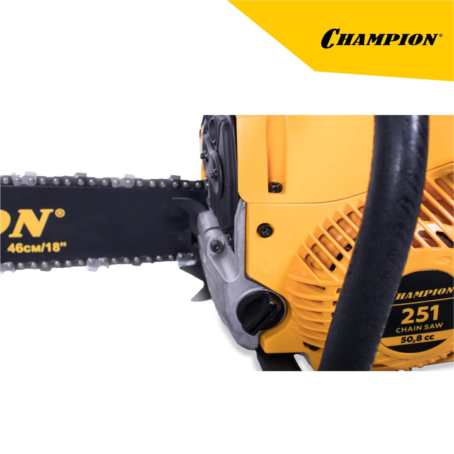 Бензопила CHAMPION 251-18"-0,325-1,5-72 (легкий старт)