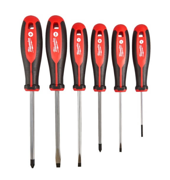 Набор магнитных отверток, 6 шт. (трехгранная рукоятка) MILWAUKEE 4932471806