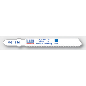 Пилки MG 12 bi (металл, нерж. сталь, 5 шт.) WILPU 0265100005
