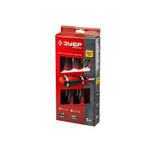 Набор отверток 6 шт. ЗУБР Мастер-6 25066