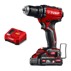 Дрель аккумуляторная ЗУБР ДБ-65-21 LMS