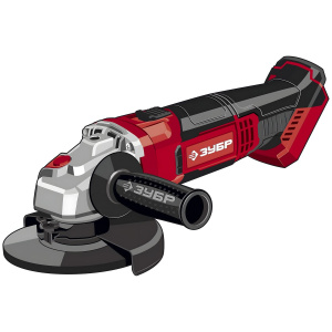 Шлифмашина угловая аккумуляторная ЗУБР УШМ-18-125 (без АКБ и ЗУ)