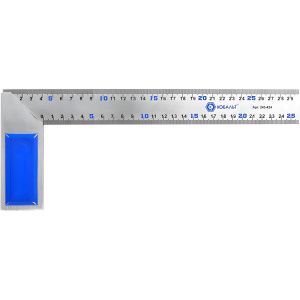 Угольник столярный 300 мм (нерж. сталь/чугун) КОБАЛЬТ 243-424