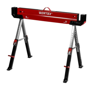 Козлы складные регулируемые SAS 1180 Wortex (590 кг, высота 617-815 мм, длина 1085 мм) 1335861