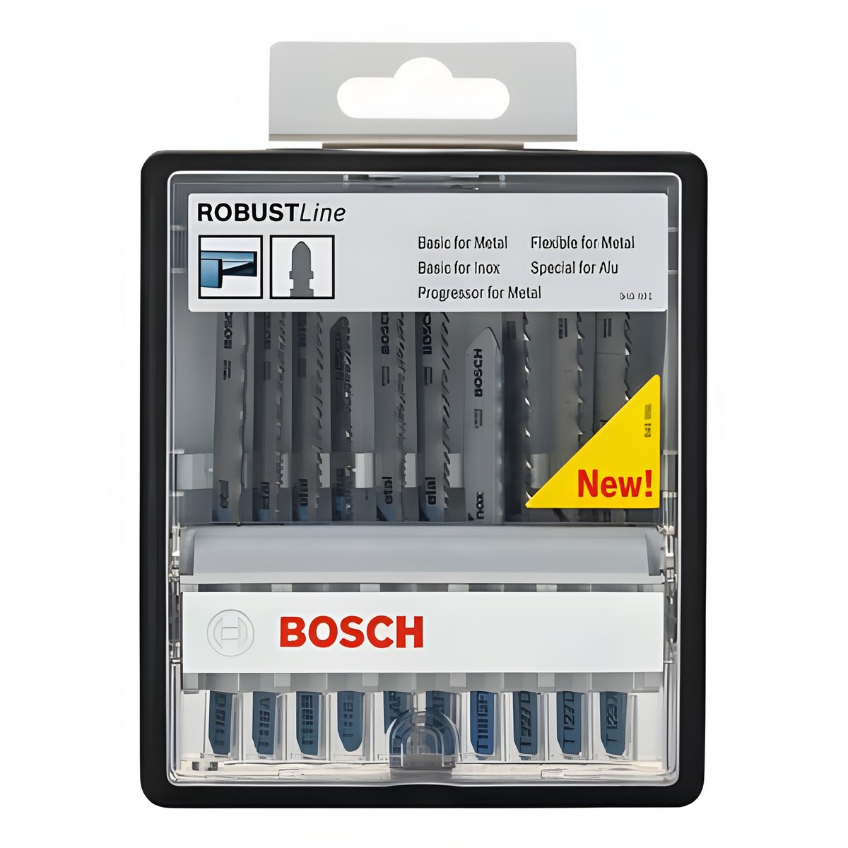 Набор полотен пильных Robust Line Metal Expert (10 шт.) BOSCH 2607010541