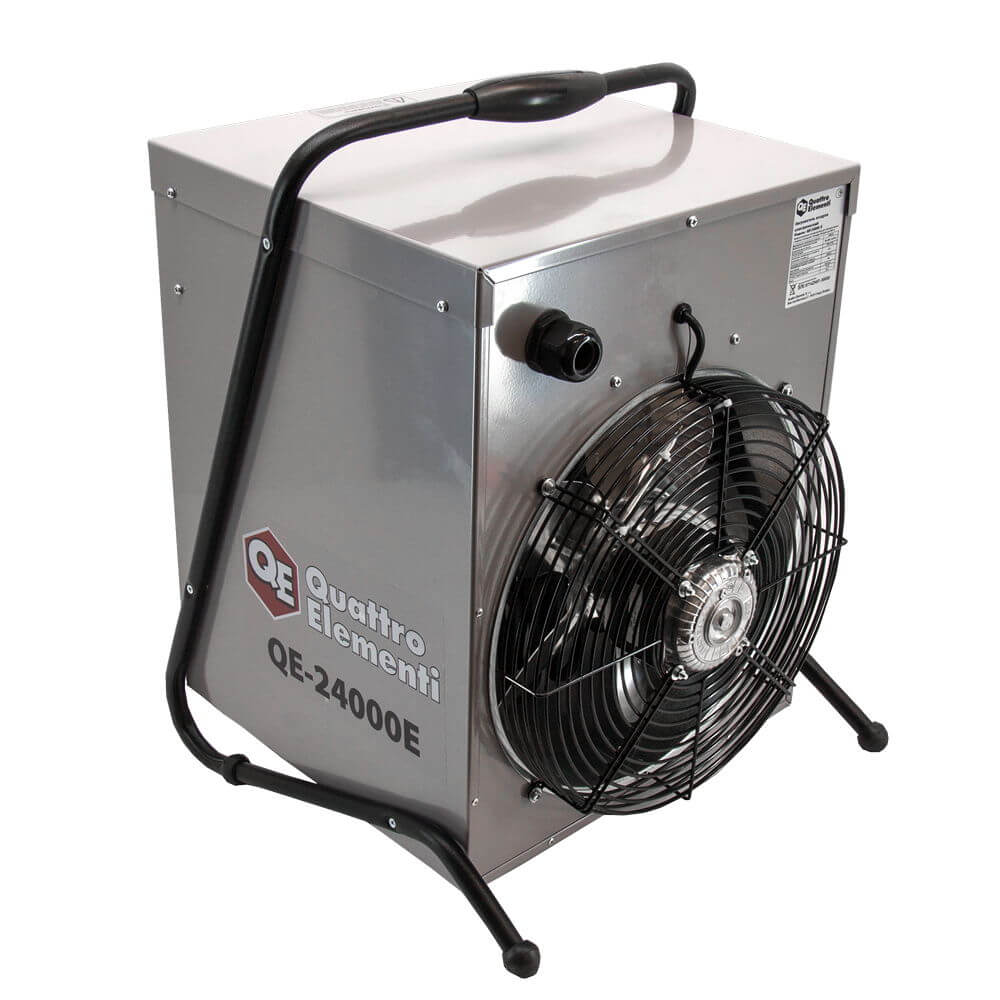 Нагреватель воздуха электрический QUATTRO ELEMENTI QE-24000E (с ТЭН)