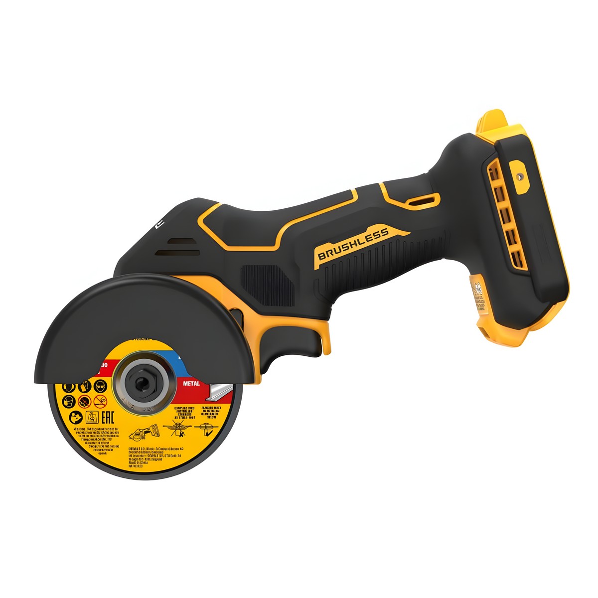 Машина отрезная аккумуляторная DEWALT DCS438N-XJ (без АКБ и ЗУ)