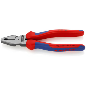 Плоскогубцы силовые 180 мм (черн) KNIPEX KN-0202180