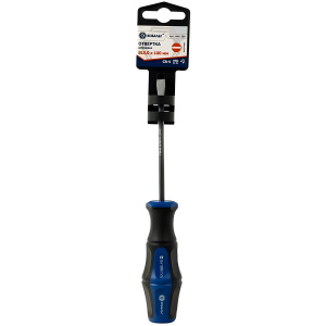 Отвертка SL 5.0 х 100 мм (двухкомпонентная рукоятка) Ultra Grip КОБАЛЬТ 646-256