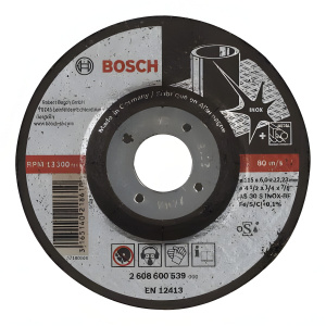 Круг обдирочный 115 х 6.0 х 22.2 мм Expert for Inox BOSCH 2608600539
