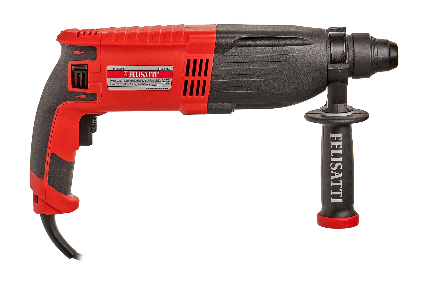 Перфоратор FELISATTI FT7005 HD (900ВТ, 3.2Дж, 3 режима, SDS plus)