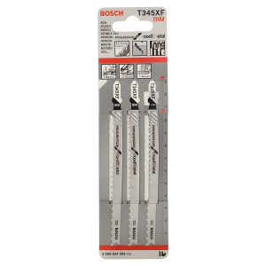 Полотно пильное T 345 XF Progressor for Wood + Metal (3 шт.) BOSCH 2608634993
