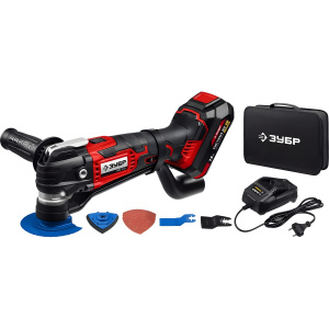 Инструмент многофункциональный аккумуляторный ЗУБР МФИ-18-21