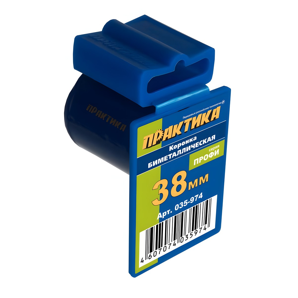 Коронка пильная 38 мм ПРАКТИКА 035-974