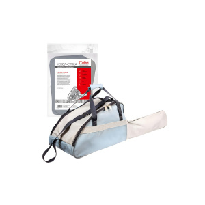 Чехол-сумка для бензопилы COFRA RC-5115 (410х265х250 мм + 400х130 мм для шины,голуб/сер.,синтетика)