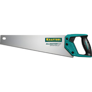 Ножовка универсальная 450 мм Alligator Universal 7'' (7 TPI, 3D зуб) KRAFTOOL 15004-45_z01