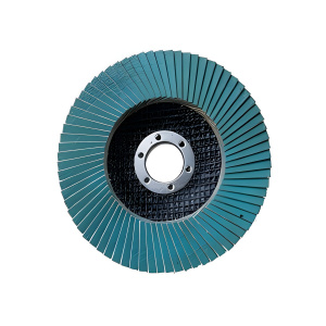 Круг лепестковый 150 мм Р120 (синий) Атака