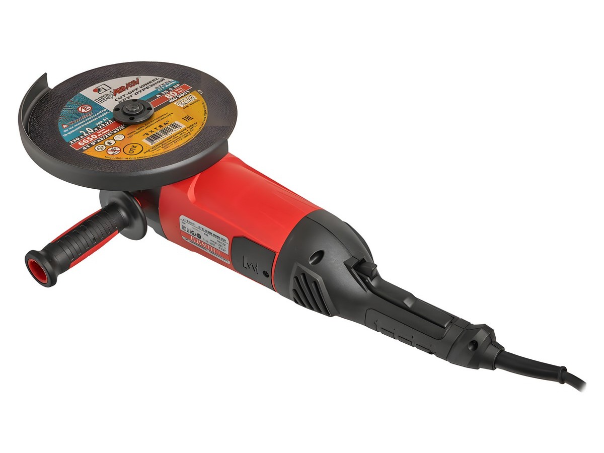 Шлифмашина угловая FELISATTI FT8503 HD(2800ВТ,230диск, пл.пуск, пов.рукотка)