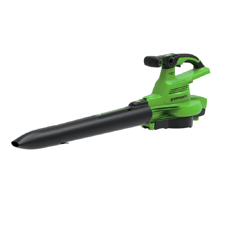 Воздуходувка-пылесос аккумуляторная GREENWORKS GD40BVIIK5 2406907UG