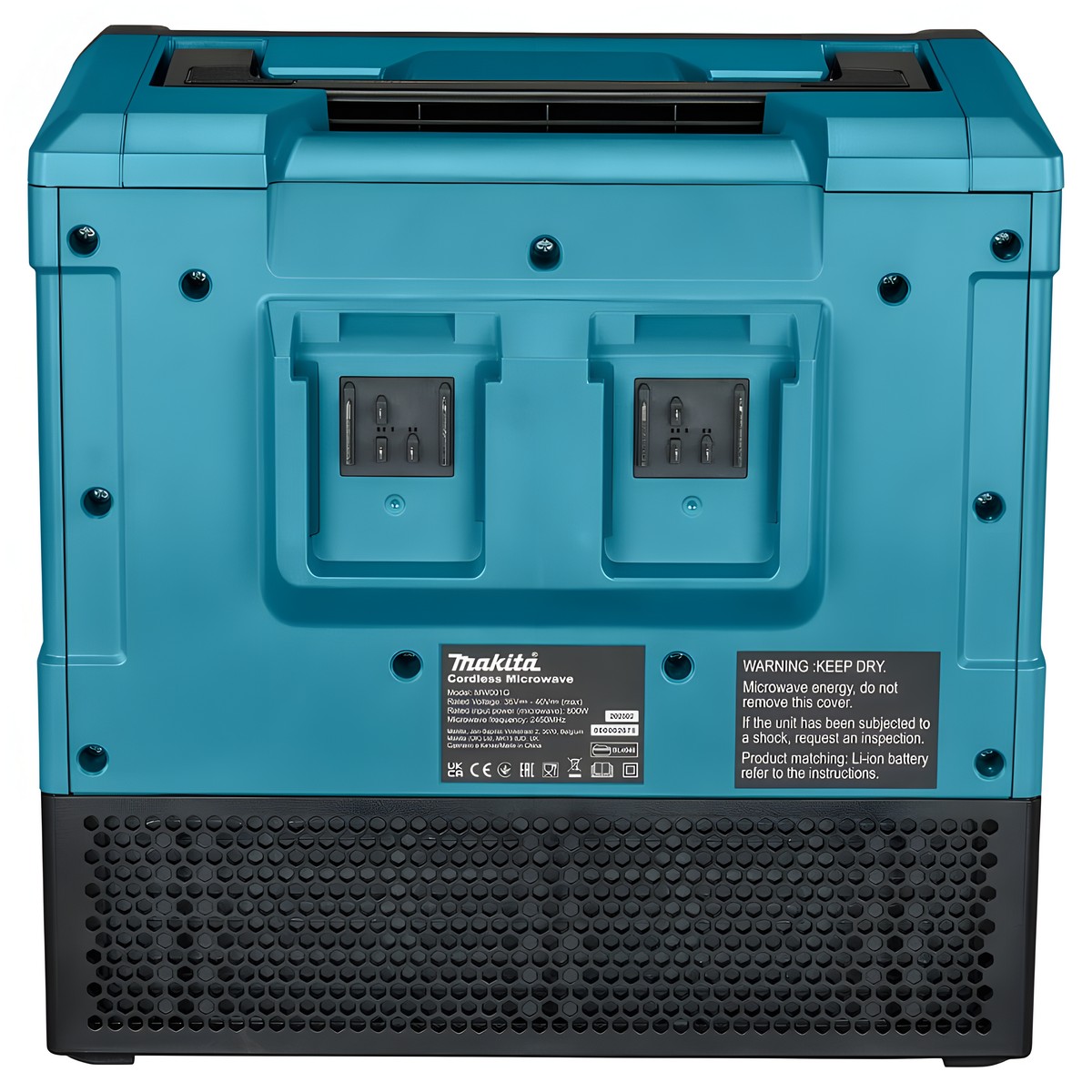 Печь микроволновая аккумуляторная MAKITA XGT MW001GZ (без АКБ и ЗУ)