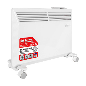 Нагреватель воздуха электрический QUATTRO ELEMENTI QE-1500KME (конвекторный, с блоком управления)