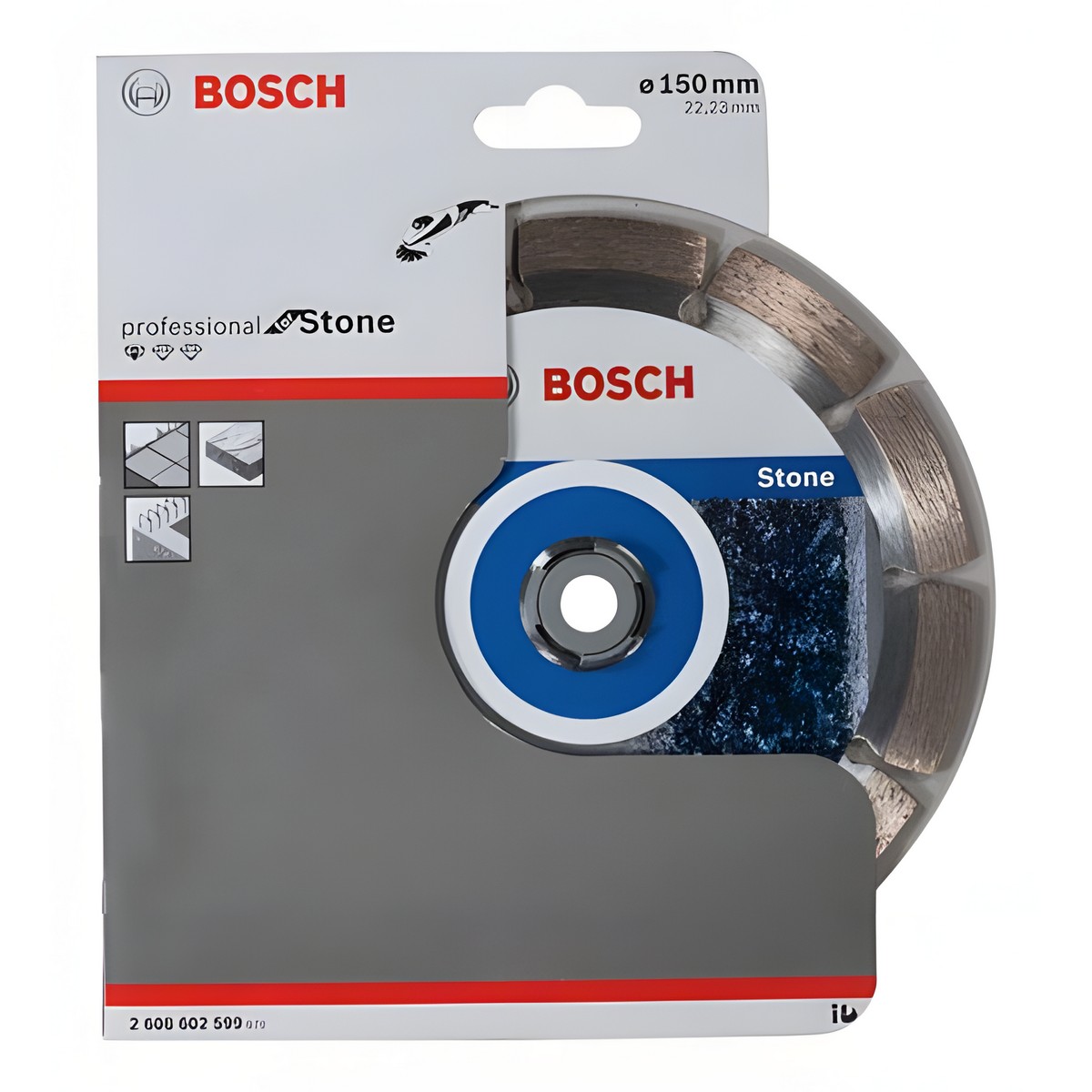 Диск алмазный 150 х 22.2 мм Standard for Stone BOSCH 2608602599