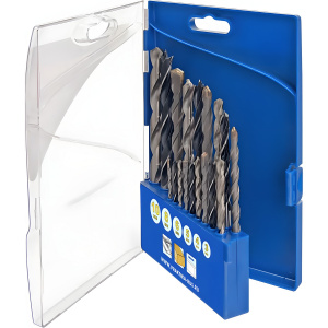 Набор сверл комбинированный 18 шт. (3-10 мм) Профи ПРАКТИКА 640-391