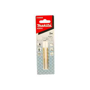 Сверло по металлу 3.0 х 61 мм HSS-TiN Economy (2 шт.) MAKITA D-64048