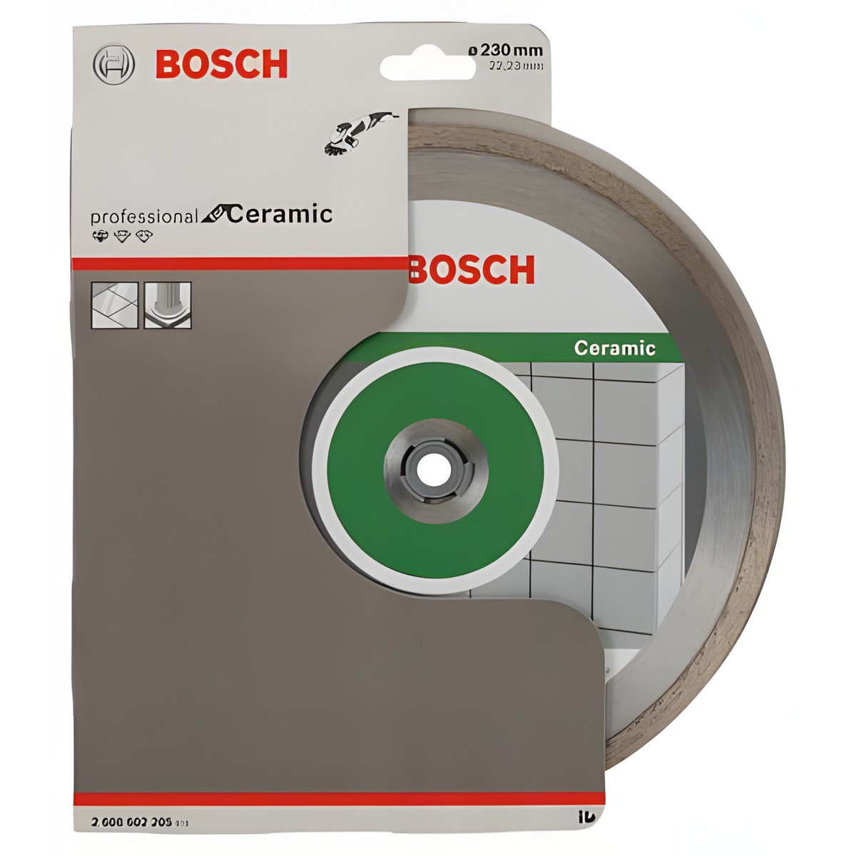 Диск алмазный 230 х 22.2 мм Standard for Ceramic BOSCH 2608602205