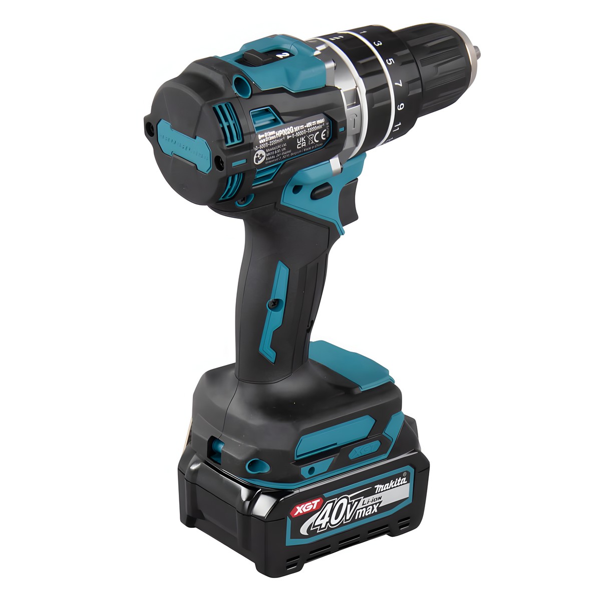 Дрель аккумуляторная ударная MAKITA XGT HP002GD201