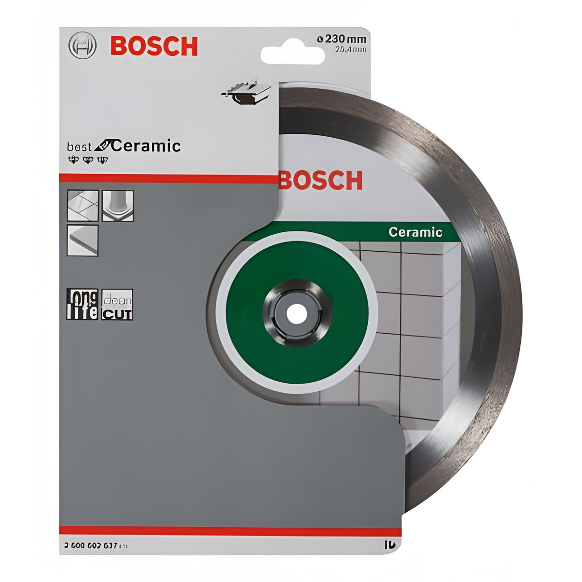 Диск алмазный 230 х 25.4 мм Best for Ceramic BOSCH 2608602637