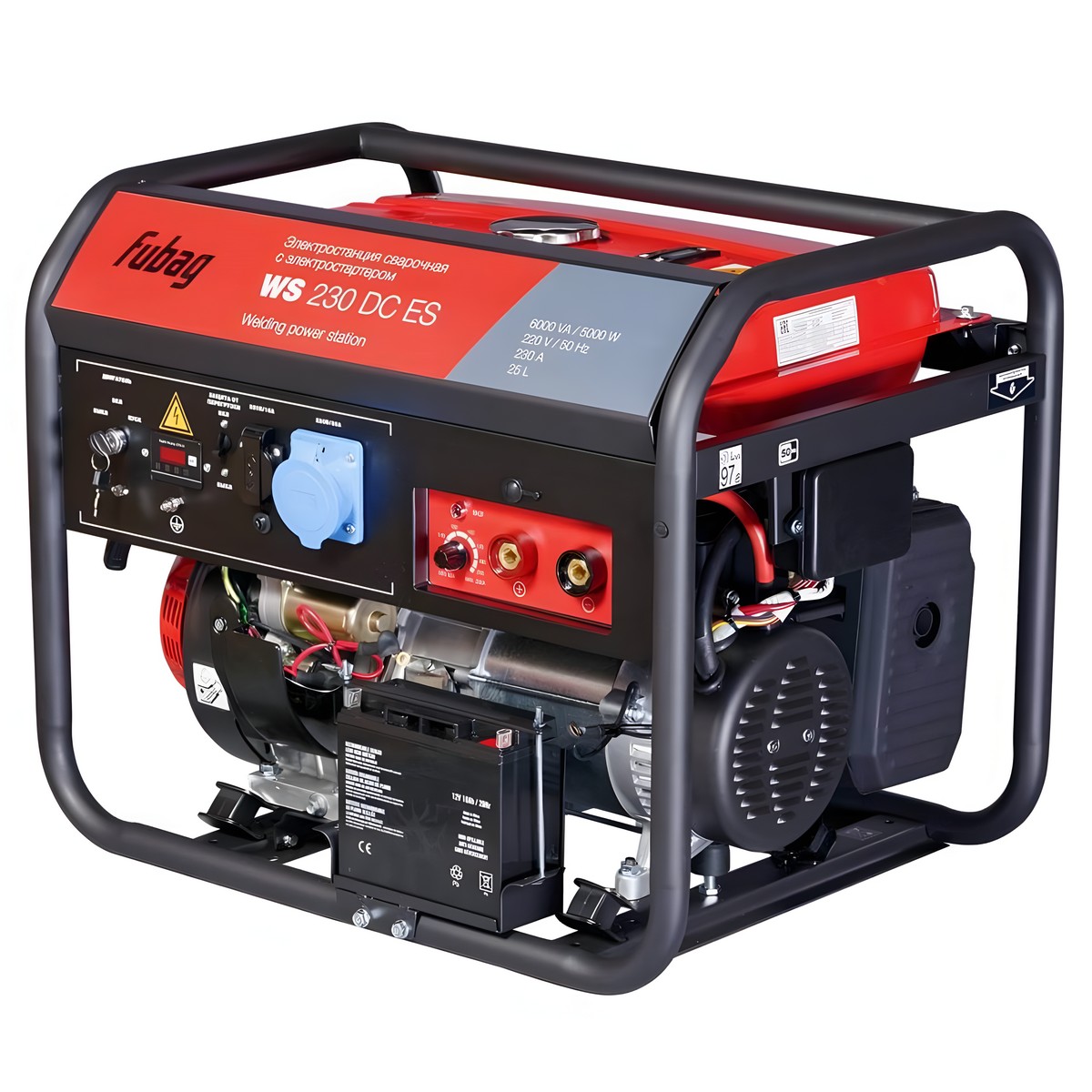 Электростанция бензиновая сварочная FUBAG WS 230 DC ES