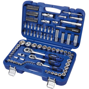 Набор инструментов 108 пр. (1/4'', 3/8'', 1/2'', кейс) КОБАЛЬТ 910645-108