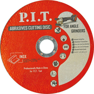 Диск отрезной 125 x 1,2 x 22 мм (металл) P.I.T. 10 шт в уп.(ACTW01-1251)