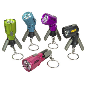 Фонарик-брелок Coloured MaxLife Mini Tripod STANLEY 1-95-393