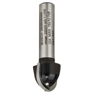 Фреза галтельная (d8/D16/H12.4/L45/R8) HM BOSCH 2608628369