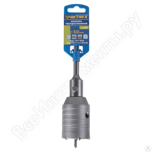 Коронка твердосплавная ударная 50 мм SDS-Plus ПРАКТИКА 917-934