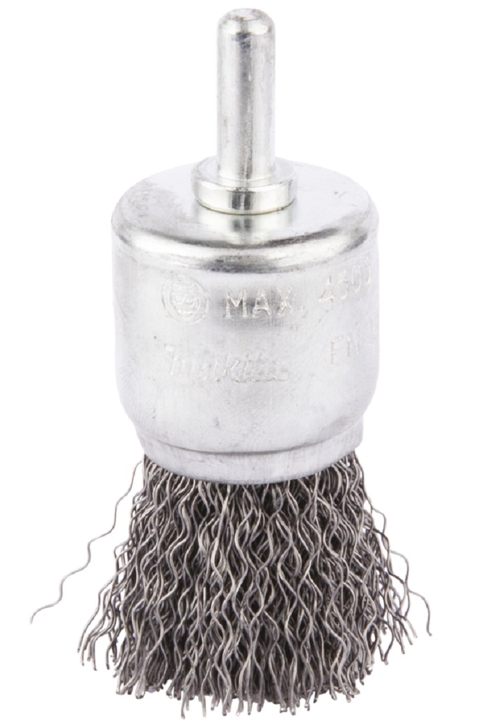 Щетка кистевая 30 мм (для дрели, 1/4'', металл 0.3 мм) MAKITA D-40032