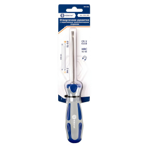 Отвертка-рукоятка с переставным стержнем PH2х127 - SL6,0 мм КОБАЛЬТ 912-205