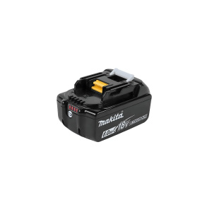 Аккумулятор MAKITA BL1860B (18V, 6.0Ah, Li-Ion, индикатор заряда) полиэт. пакет 632F69-8