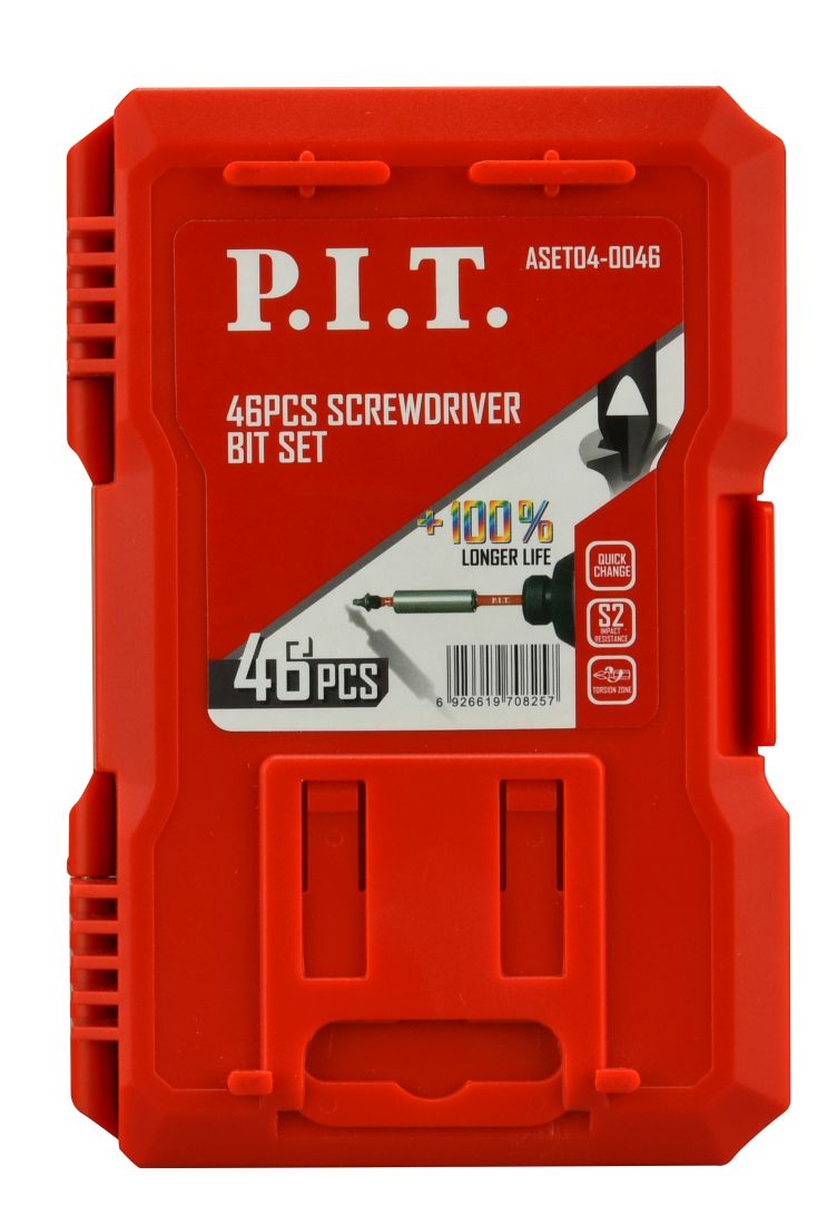 Набор бит P.I.T. 46шт(ASET04-0046)